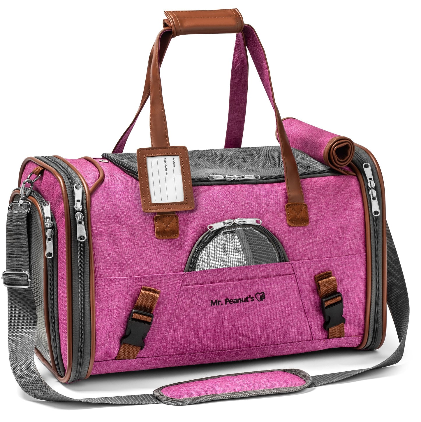 Mr. Peanut's Gold Series Standard Size Airline Compliant Pet Carrier Mr. Peanut's Pet Carriers