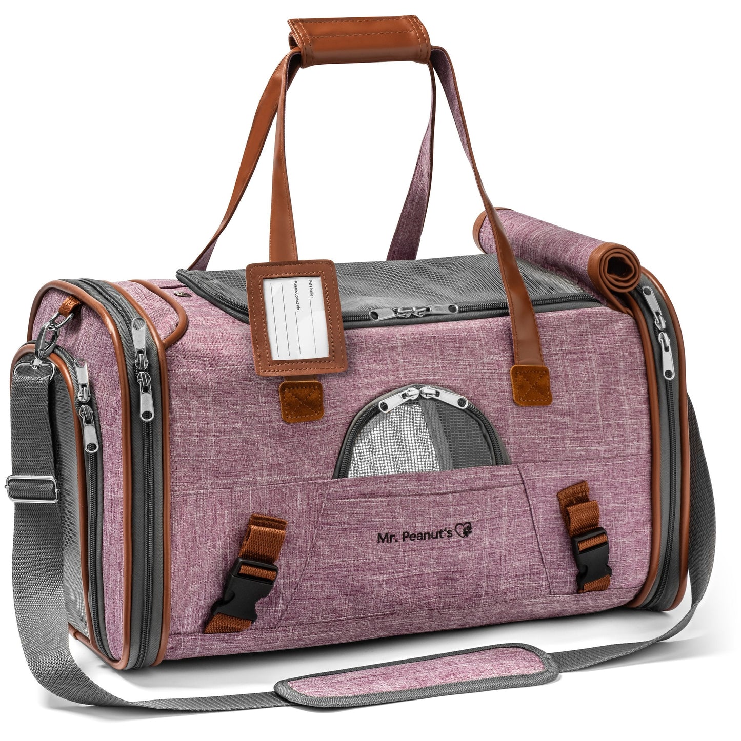 Mr. Peanut's Gold Series Standard Size Airline Compliant Pet Carrier Mr. Peanut's Pet Carriers
