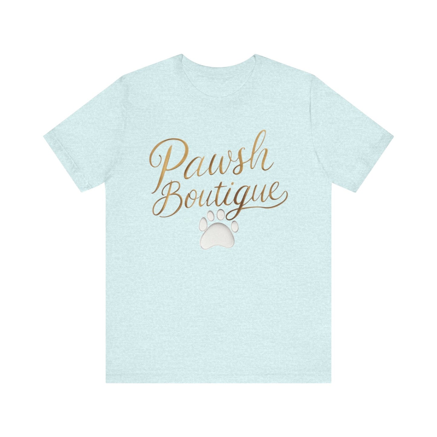 Pawsh Boutique-Themed Unisex Tee, Dog Lover Shirt Printify