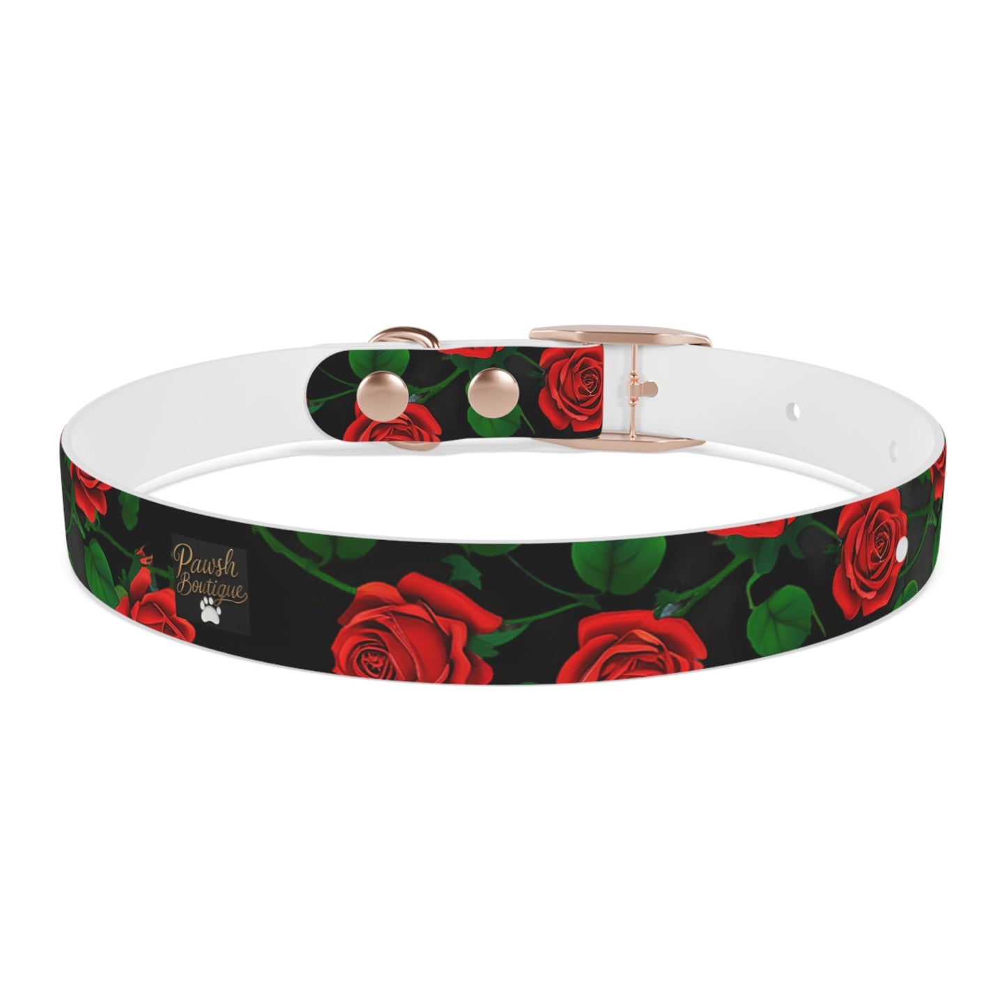 Romantic Floral Dog Collar Printify