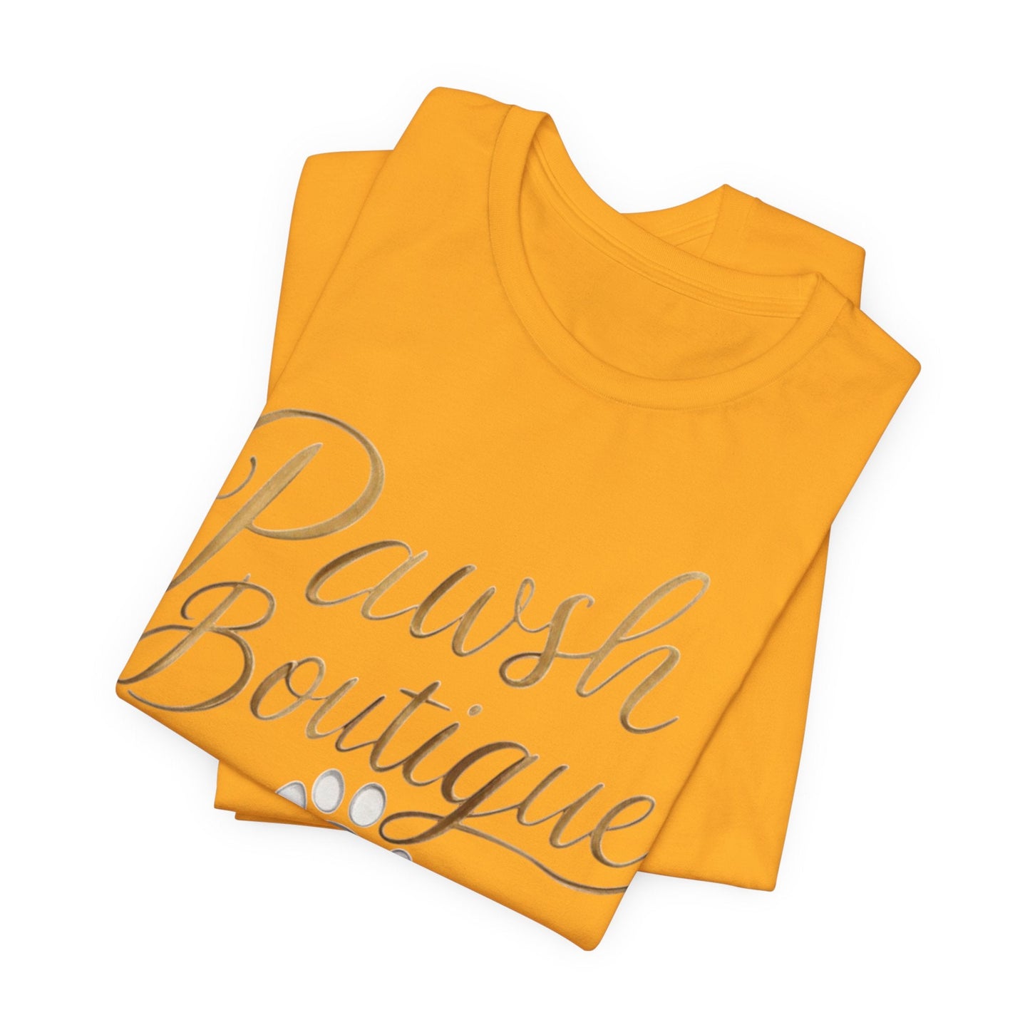 Pawsh Boutique-Themed Unisex Tee, Dog Lover Shirt Printify