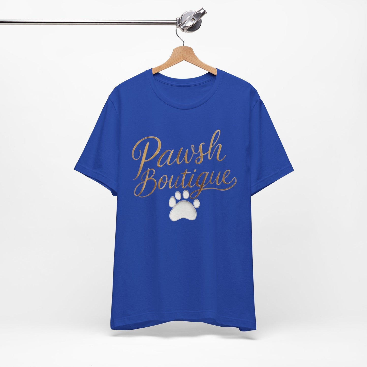 Pawsh Boutique-Themed Unisex Tee, Dog Lover Shirt Printify