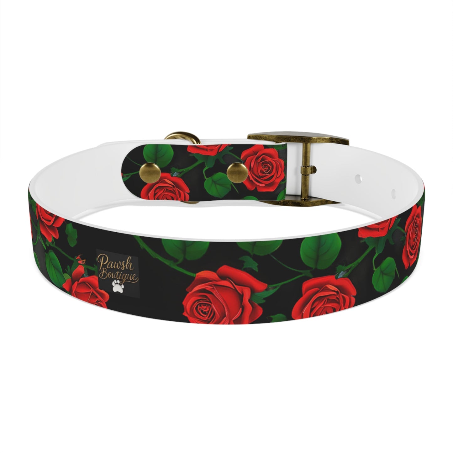 Romantic Floral Dog Collar Printify