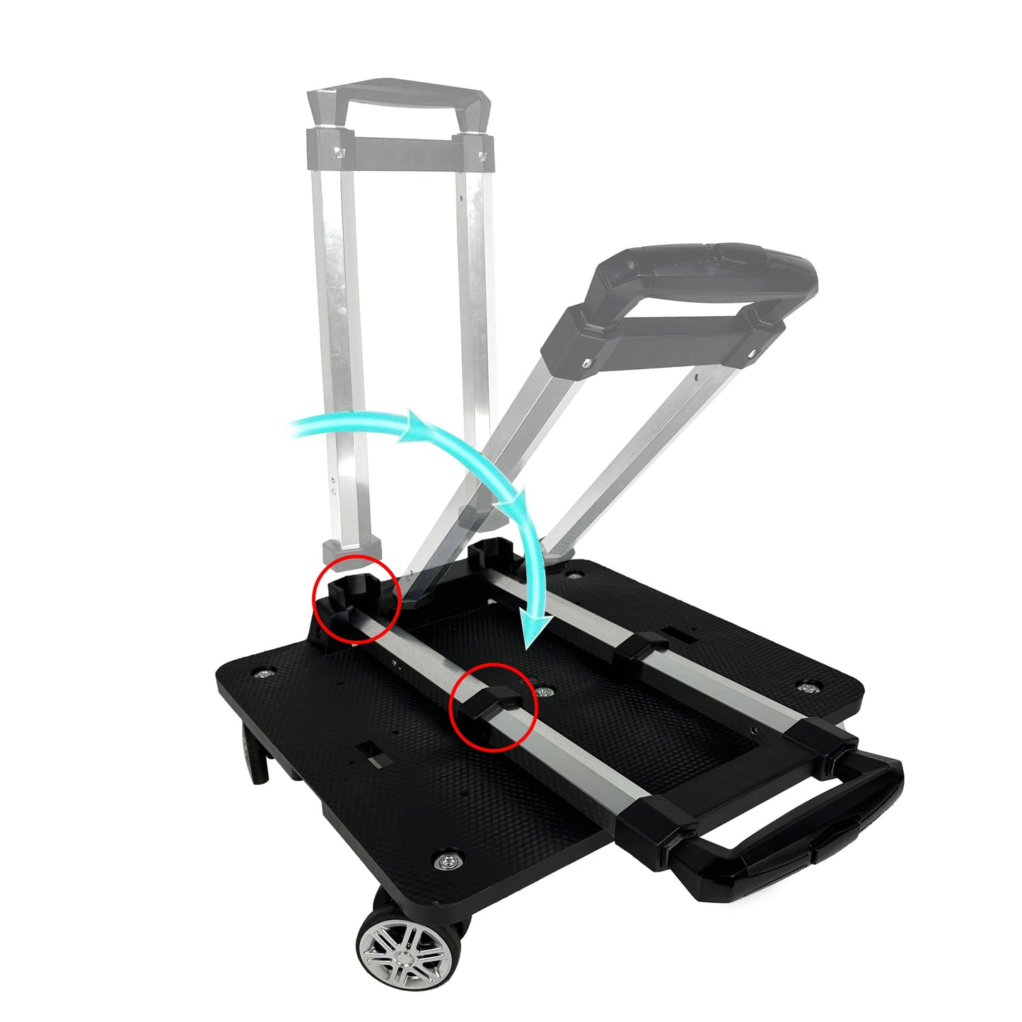 Mr. Peanut's Pet Carrier/Luggage Bag Spinner Wheelbase Luggage Cart Mr. Peanut's Pet Carriers