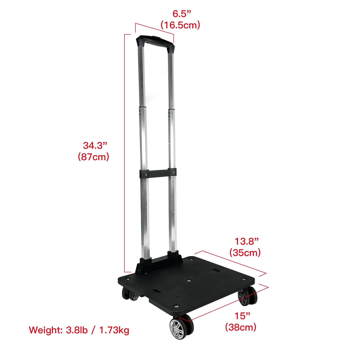 Mr. Peanut's Pet Carrier/Luggage Bag Spinner Wheelbase Luggage Cart Mr. Peanut's Pet Carriers