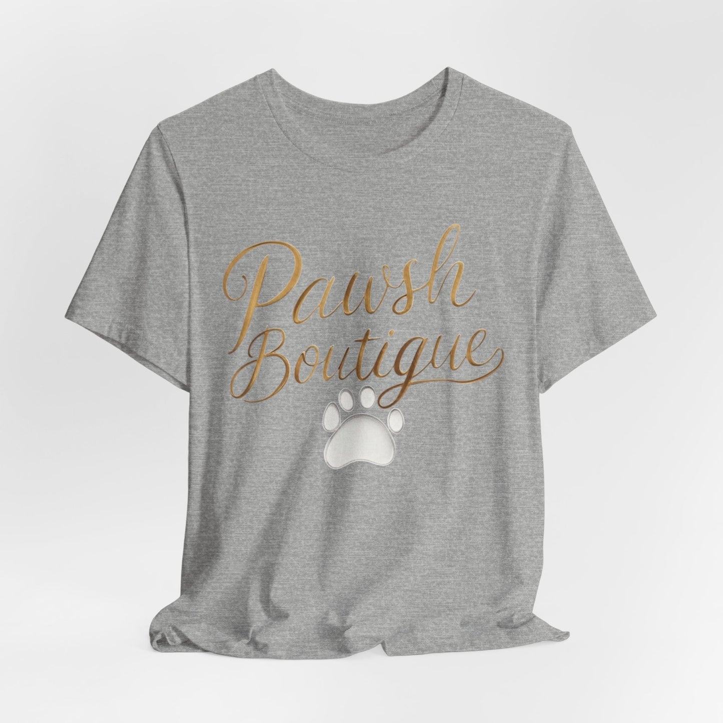 Pawsh Boutique-Themed Unisex Tee, Dog Lover Shirt Printify