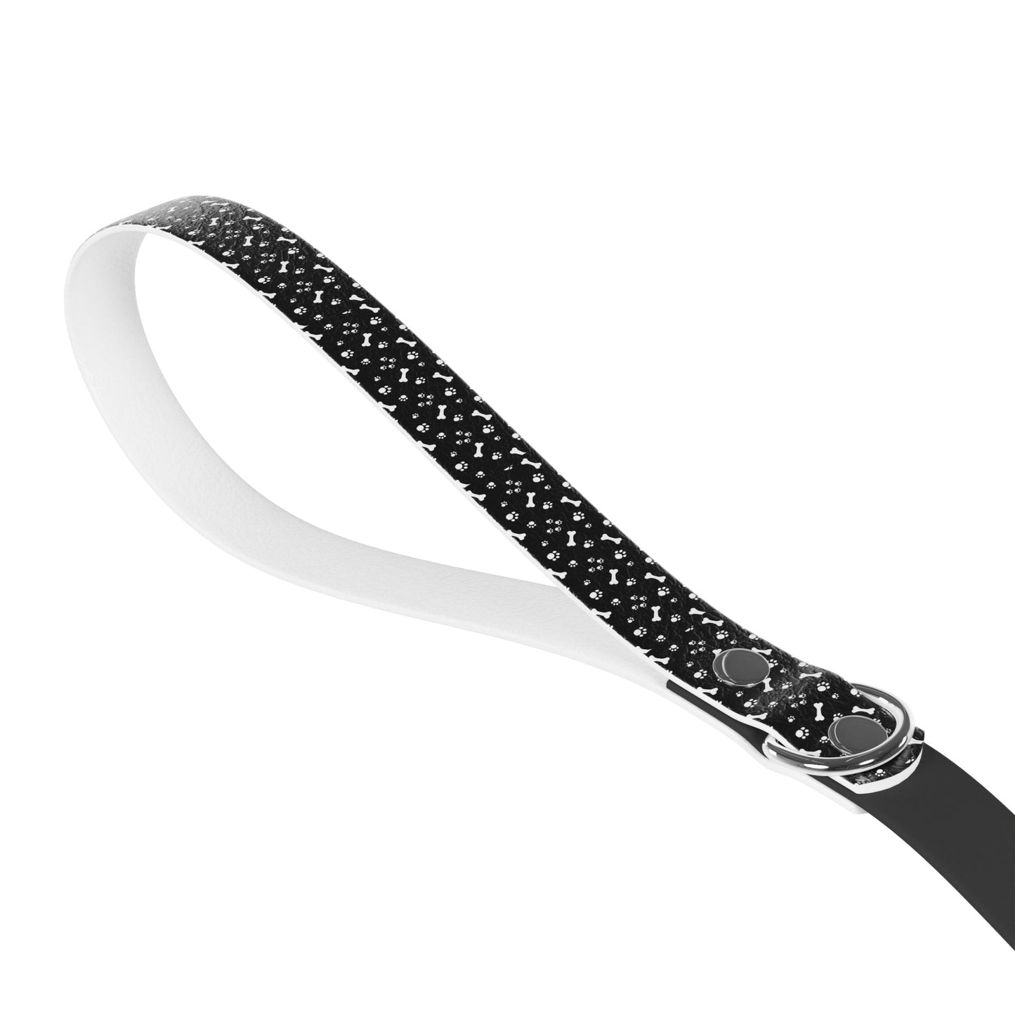 Stylish Bone Pawsh Leash, Modern Pet Leash for Trendy Dog Owners, Perfect for Daily Walks, Dog Park, and Outdoor Adventures Printify