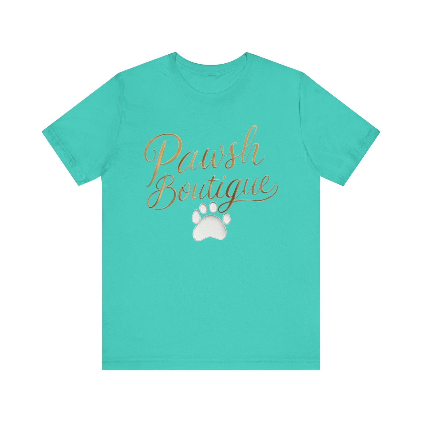 Pawsh Boutique-Themed Unisex Tee, Dog Lover Shirt Printify