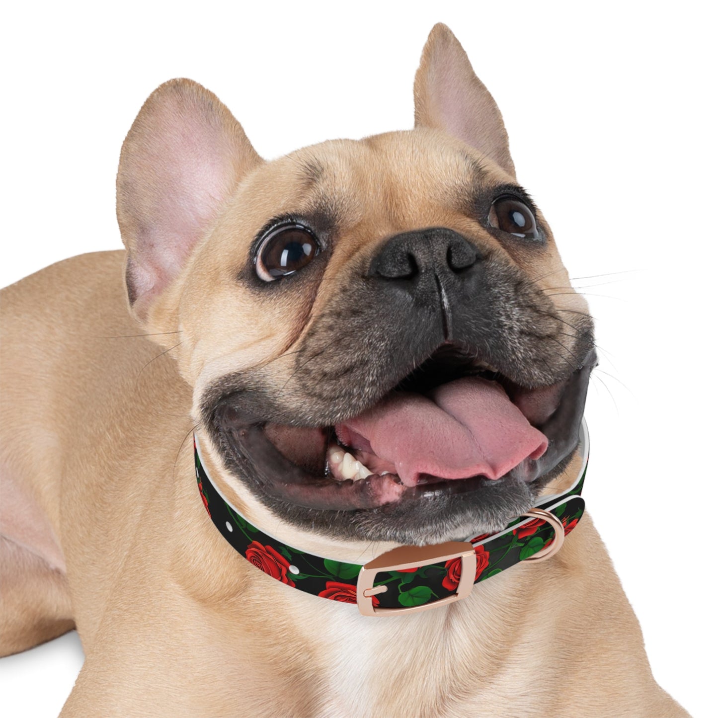 Romantic Floral Dog Collar Printify