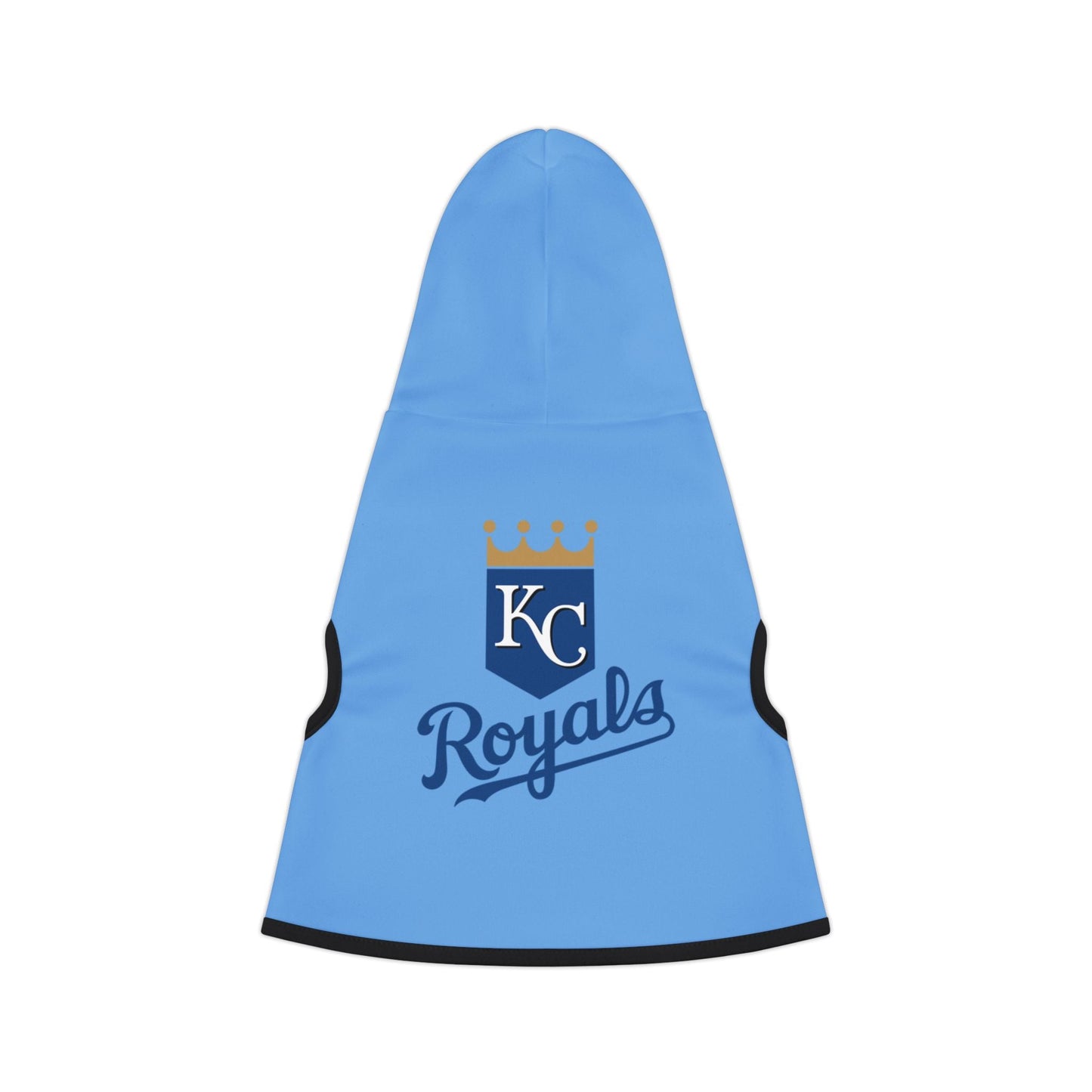 KC Royals Pet Hoodie - Cozy Dog Sweater, Perfect for Game Day, Pet Costume, Doggie Apparel, Sports Fan Gift Printify