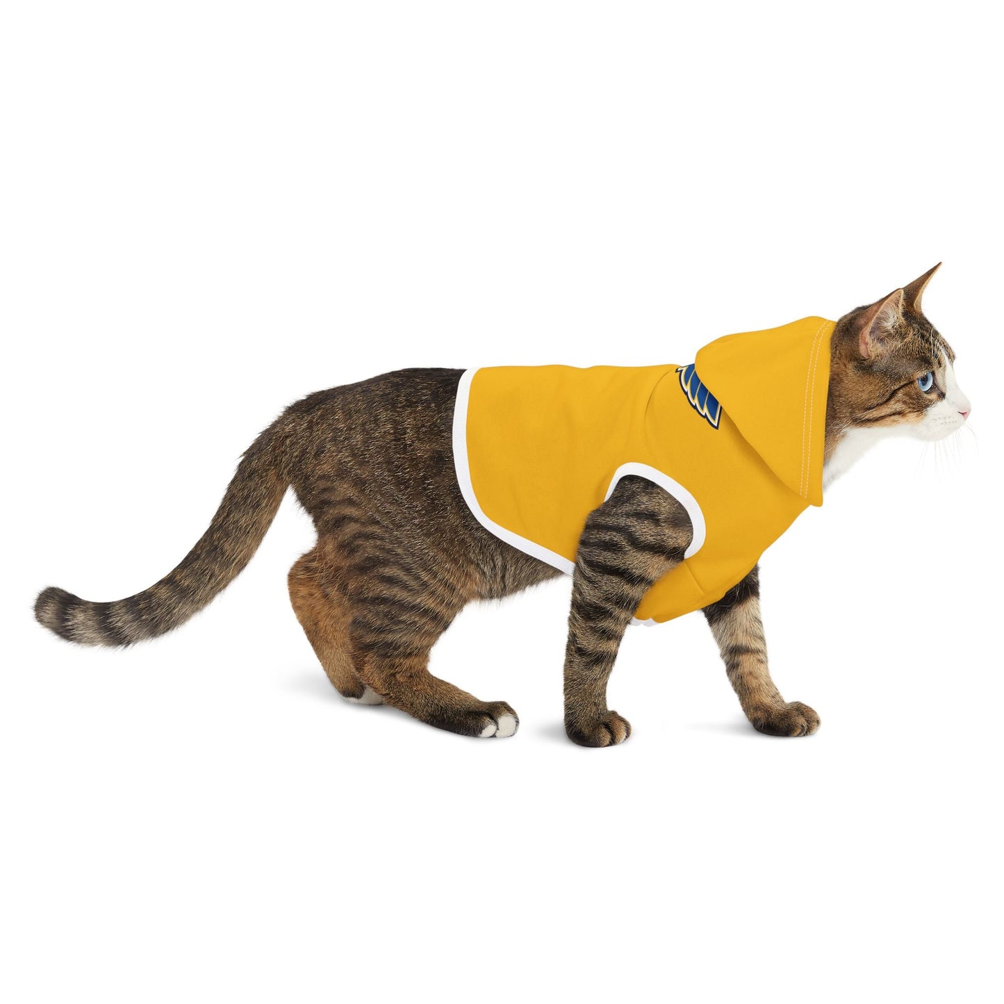 Stylish Blues Hoodie, Cozy Dog Sweater, Cute Puppy Outfit, Dog Apparel, Pet Fashion Printify