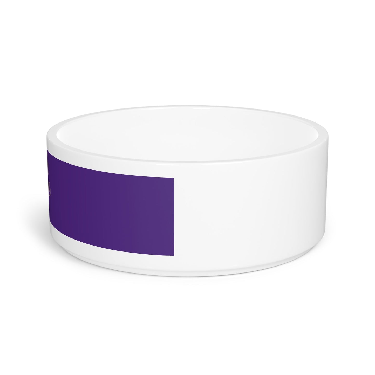 Elegant Pawsh Pet Bowl - Custom Dog Dish for Pet Lovers Printify