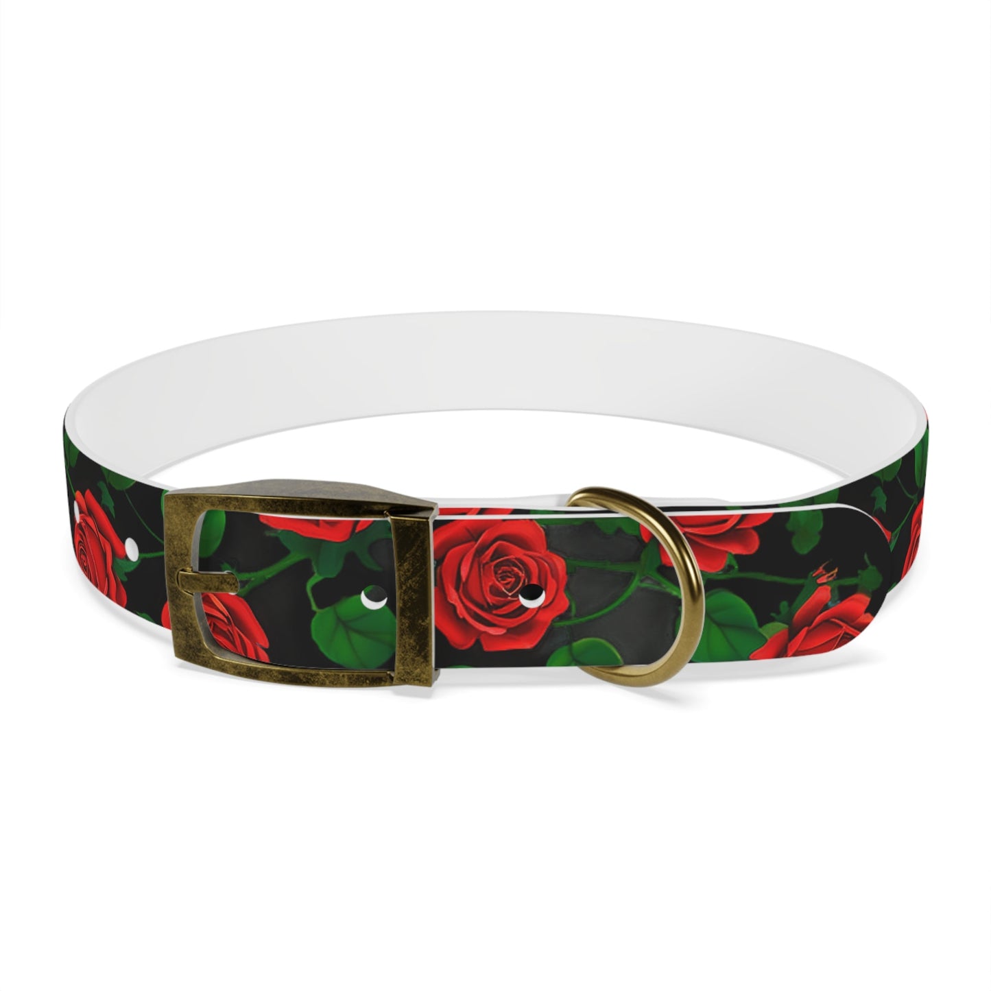Romantic Floral Dog Collar Printify