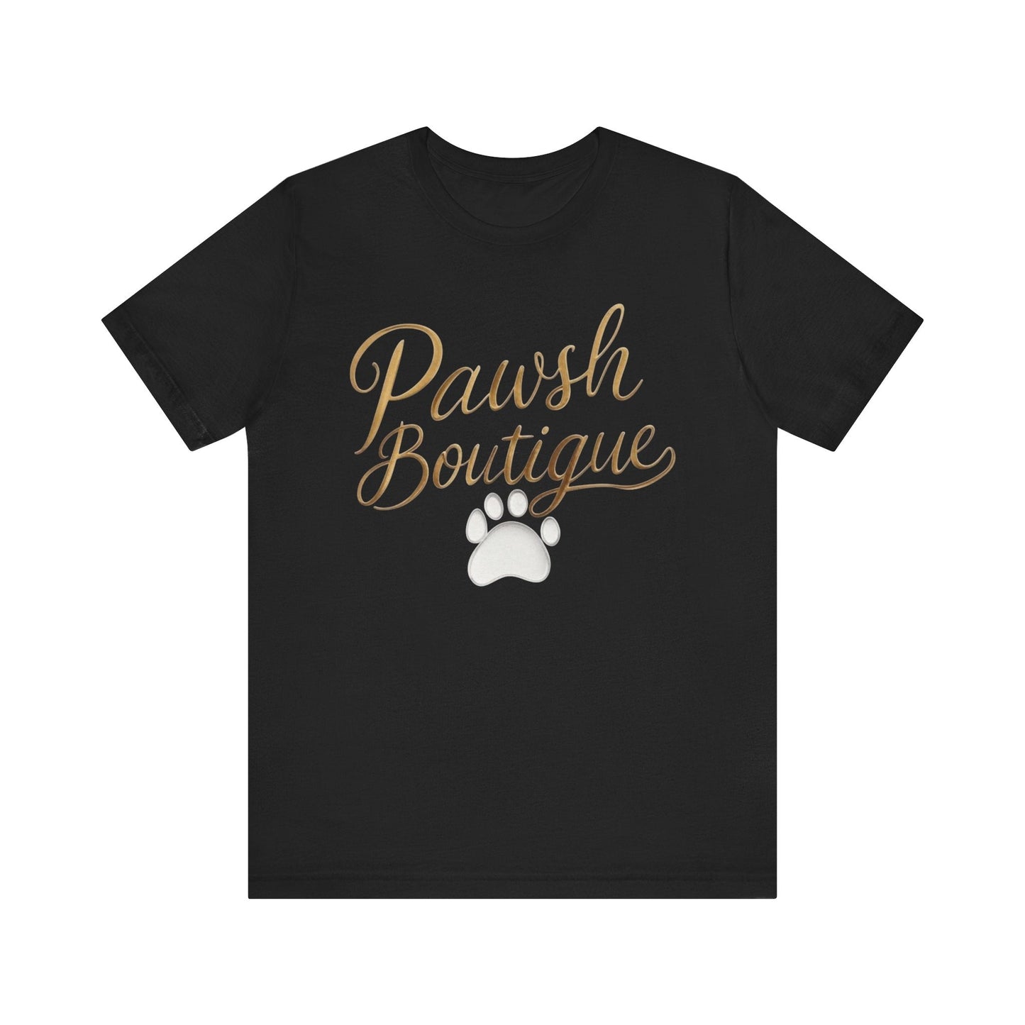 Pawsh Boutique-Themed Unisex Tee, Dog Lover Shirt Printify
