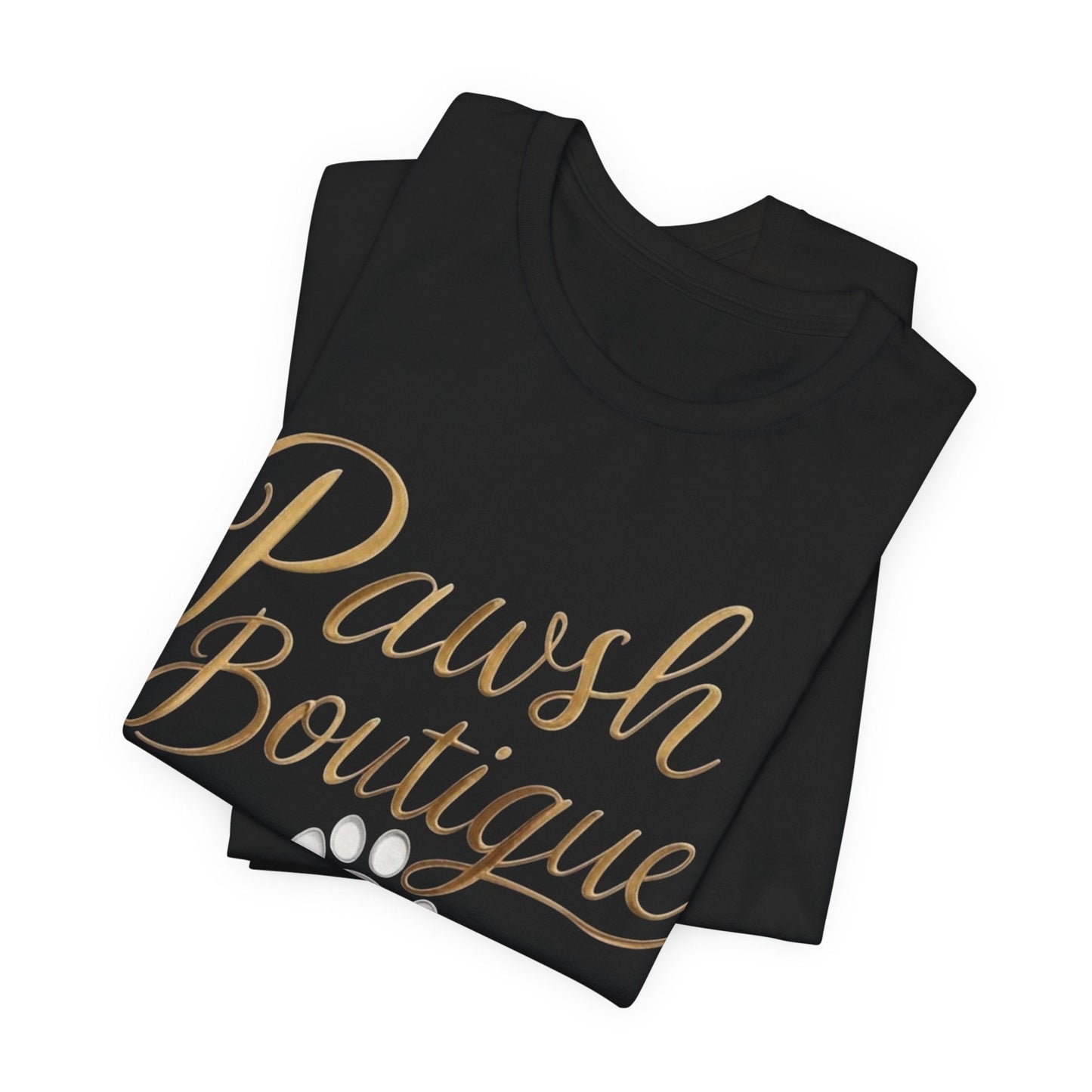 Pawsh Boutique-Themed Unisex Tee, Dog Lover Shirt Printify