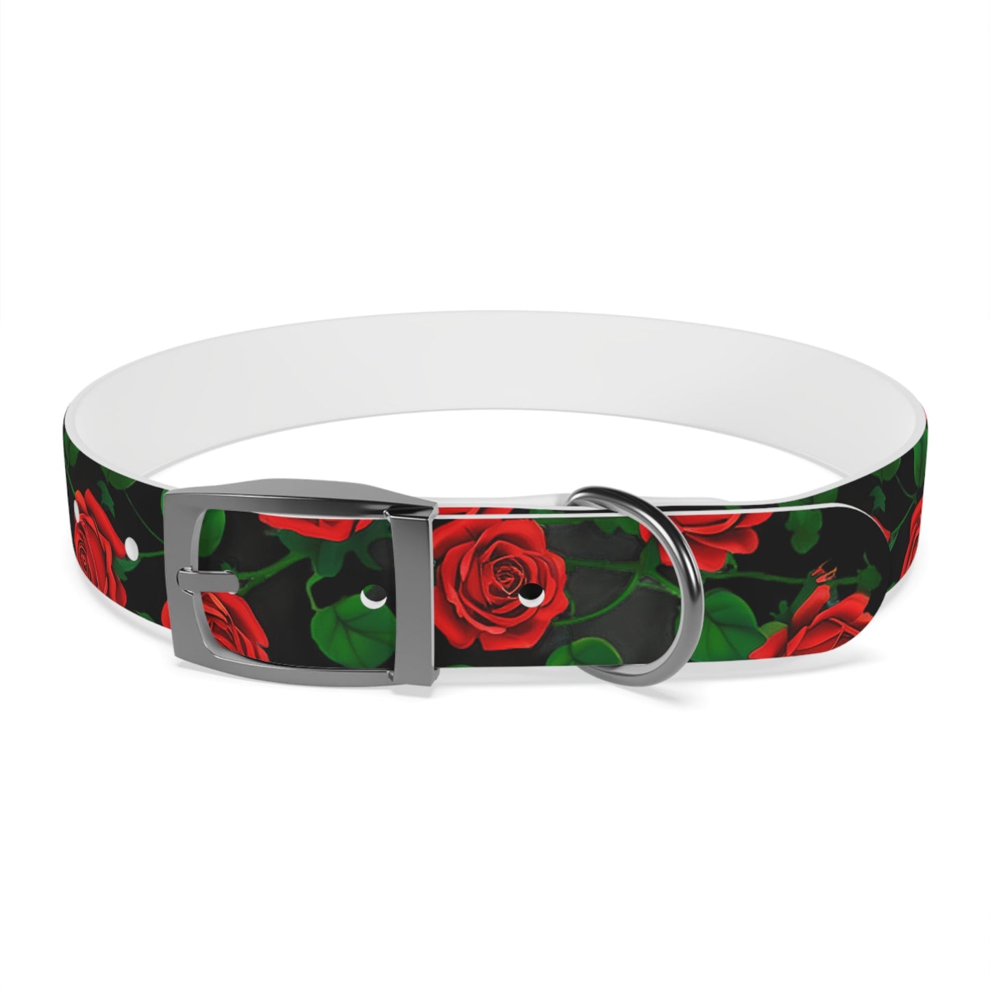 Romantic Floral Dog Collar Printify