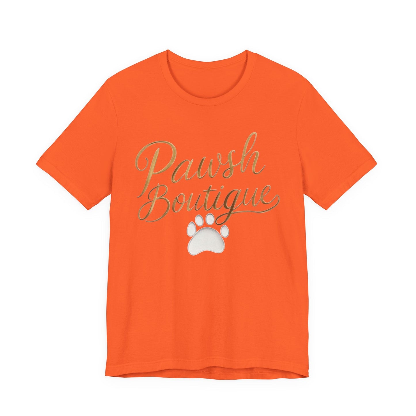 Pawsh Boutique-Themed Unisex Tee, Dog Lover Shirt Printify