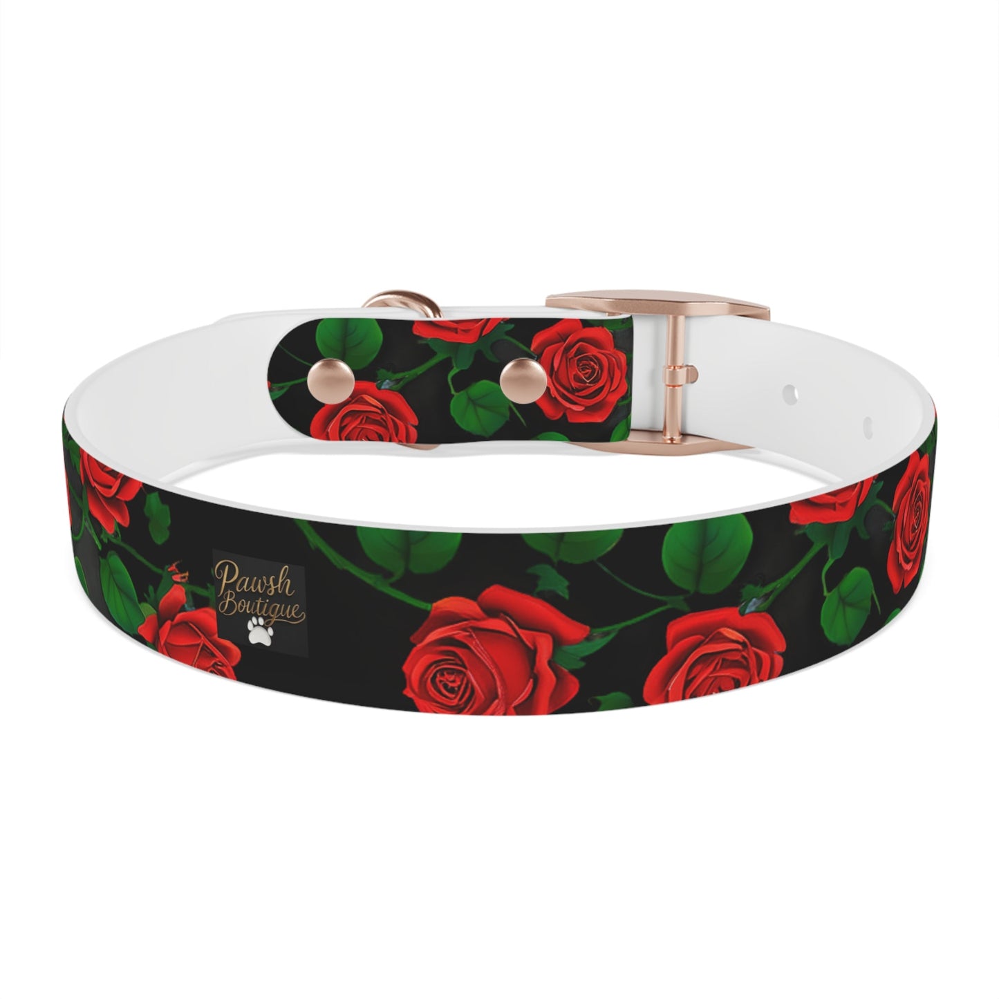 Romantic Floral Dog Collar Printify