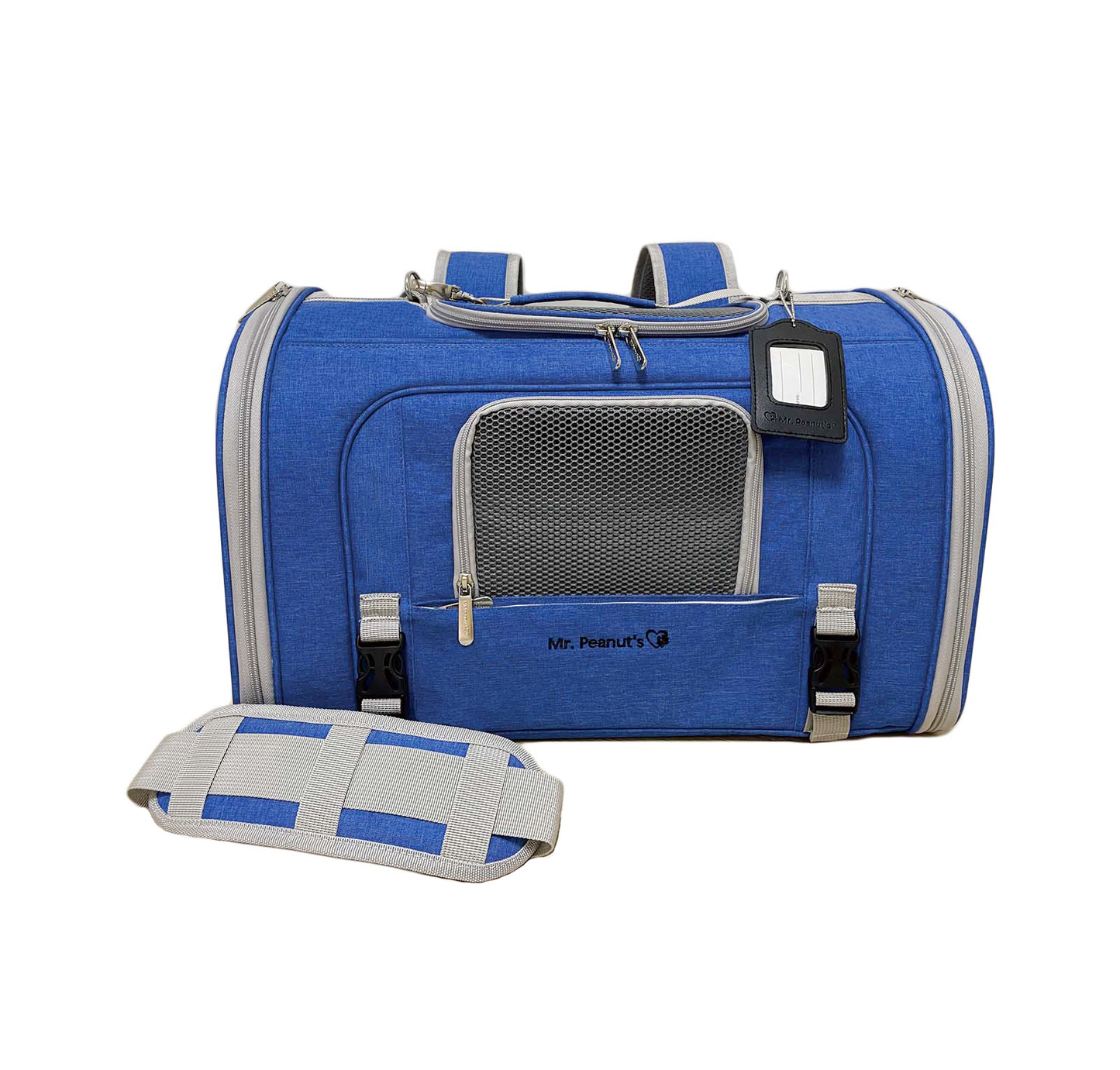 Mr. Peanut's Monterey Series Airline Compliant Horizontal Backpack Pet Carrier Mr. Peanut's Pet Carriers
