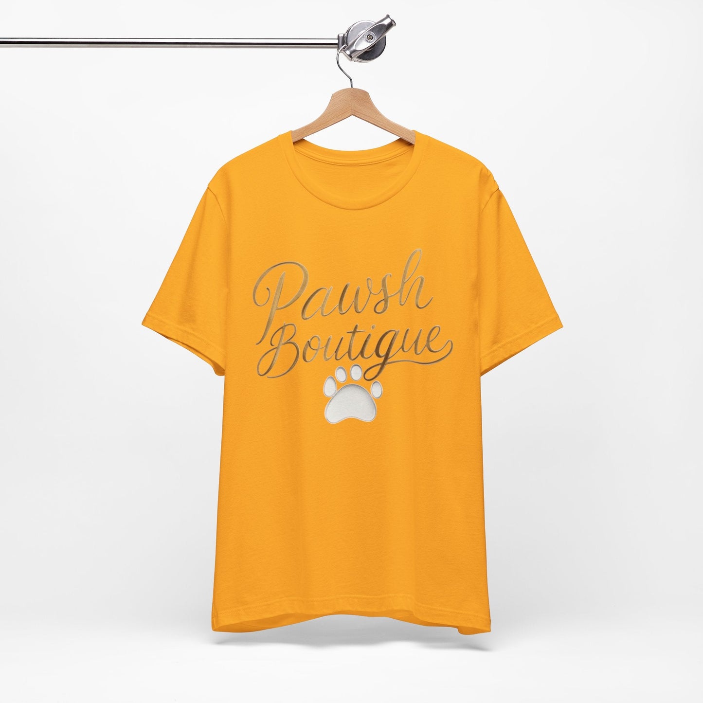 Pawsh Boutique-Themed Unisex Tee, Dog Lover Shirt Printify