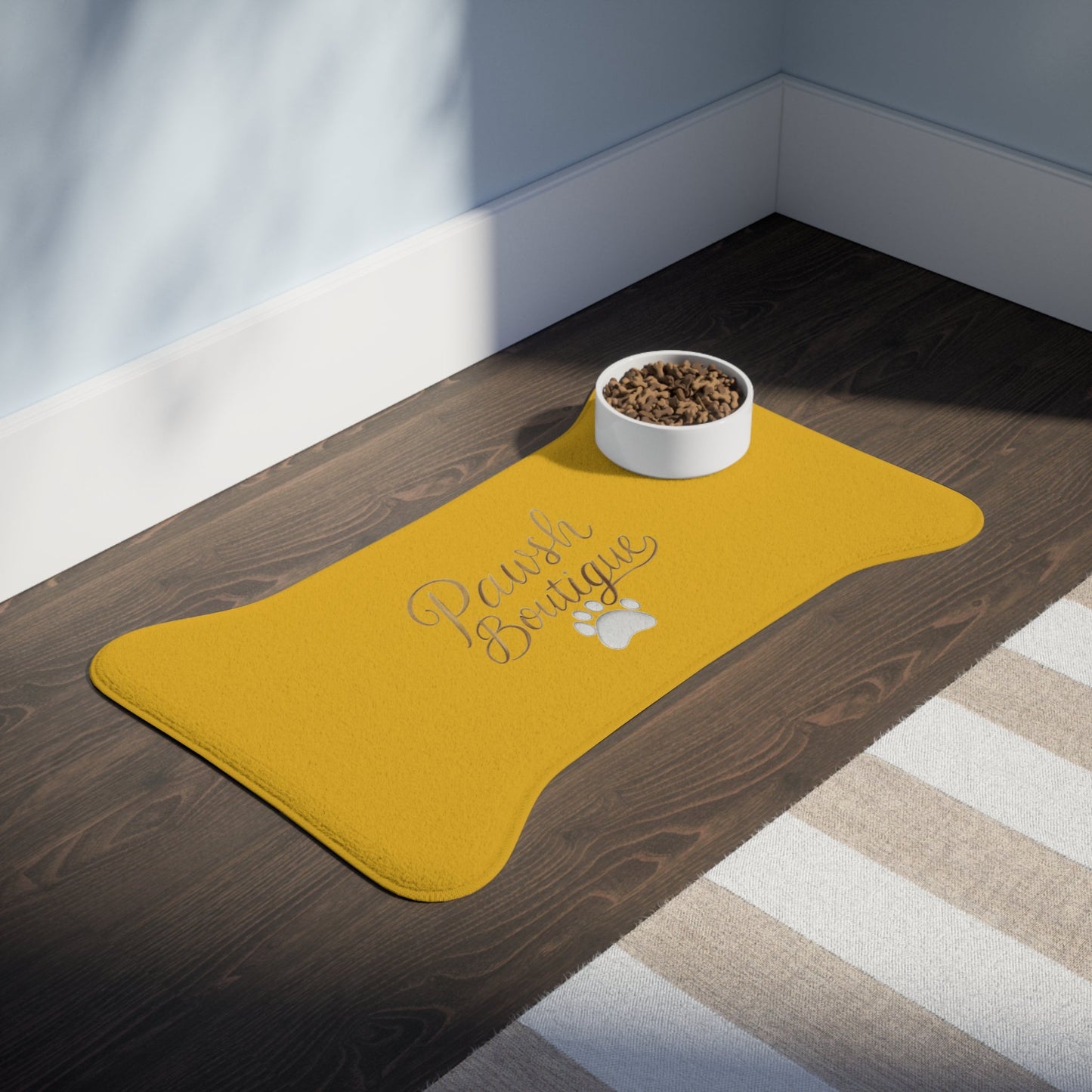 Pawsh Pet Feeding Mat, Dog Dish Mat Printify