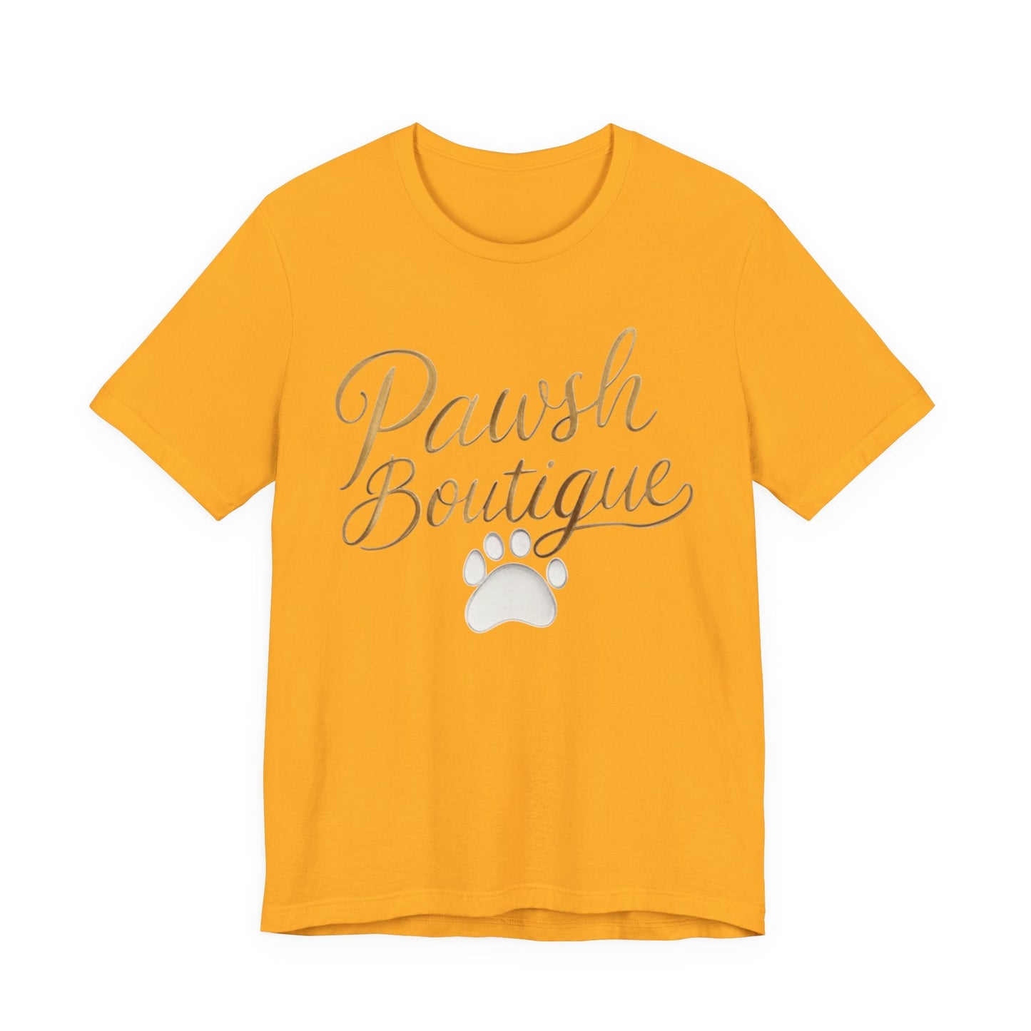 Pawsh Boutique-Themed Unisex Tee, Dog Lover Shirt Printify