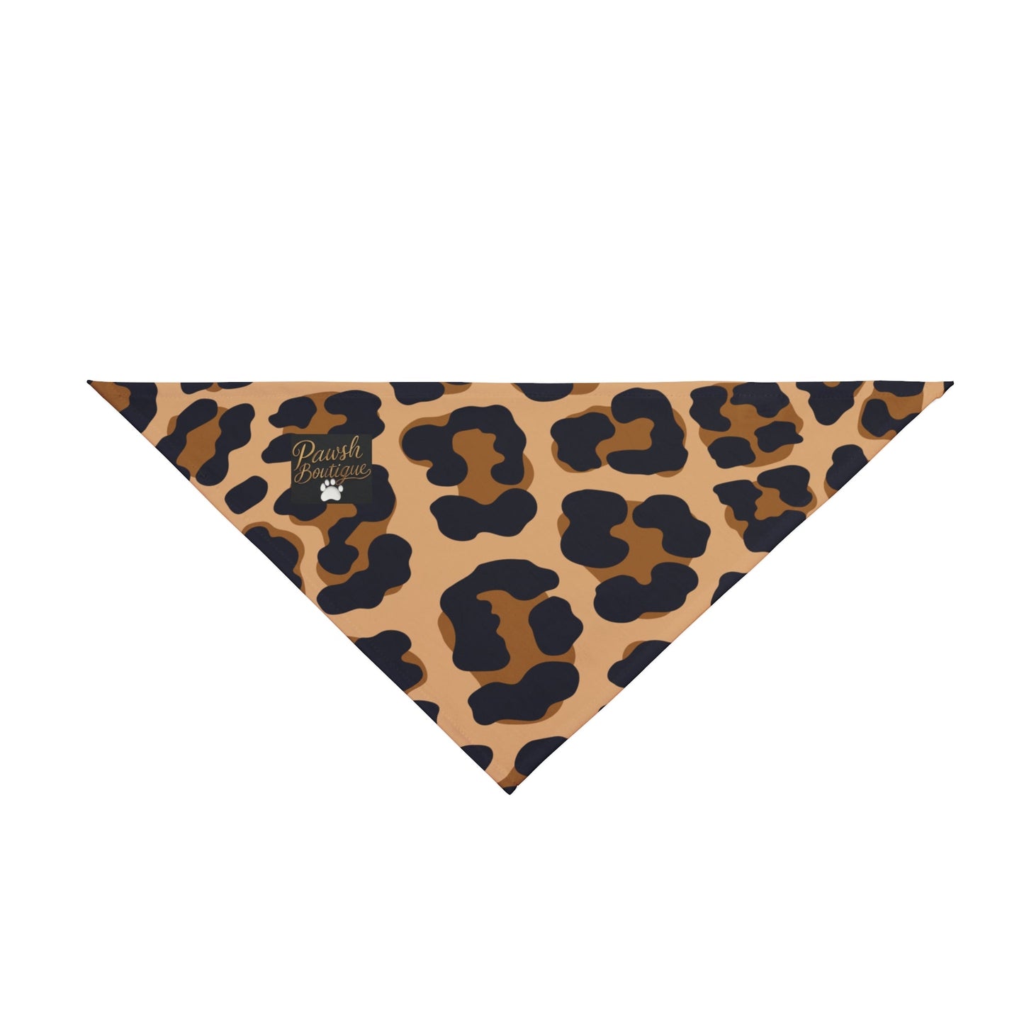 Stylish Cheetah Pawsh Print Pet Bandana Printify