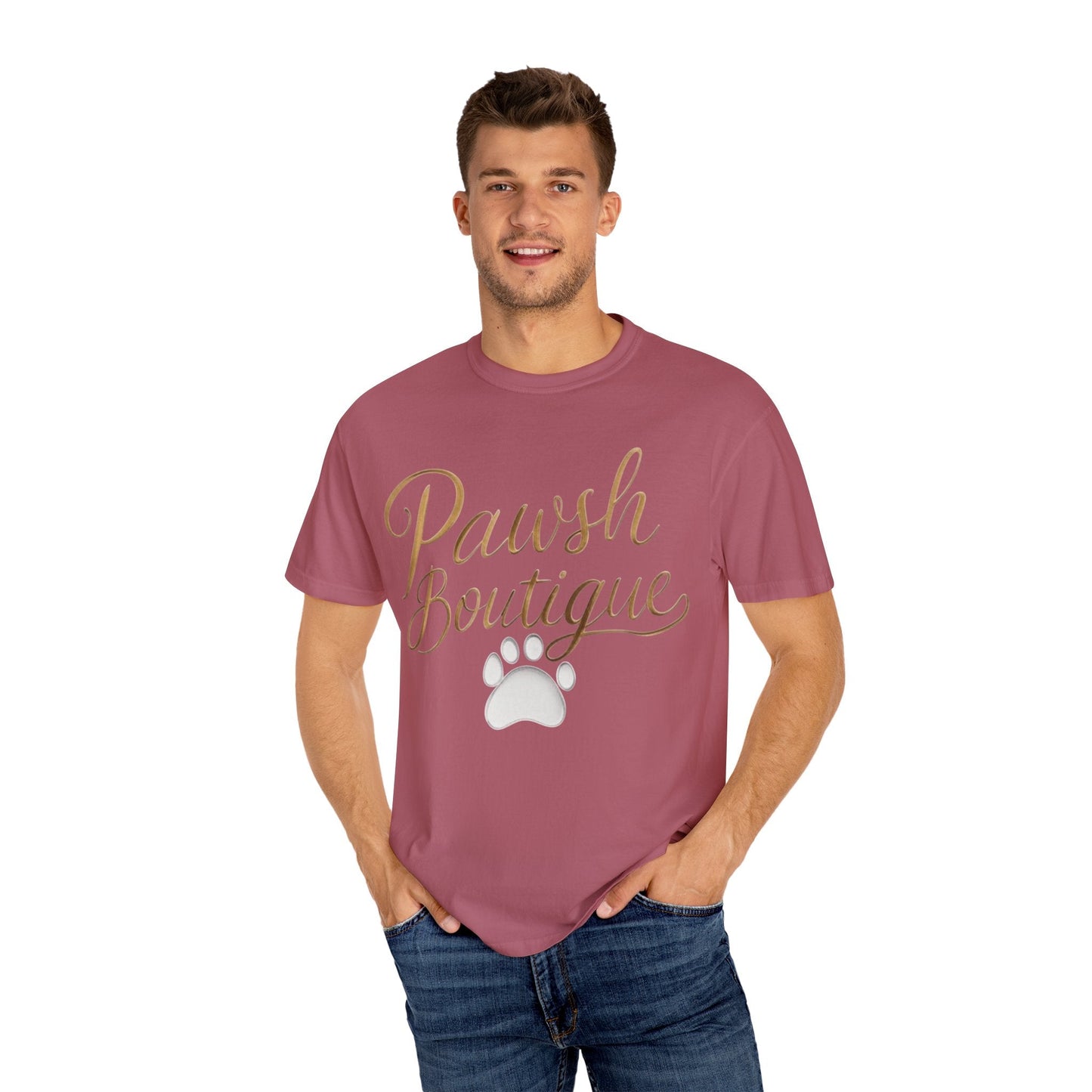 Pawsh Print T-Shirt - Pet Lover Gift Printify