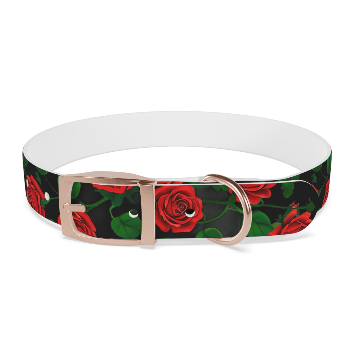 Romantic Floral Dog Collar Printify