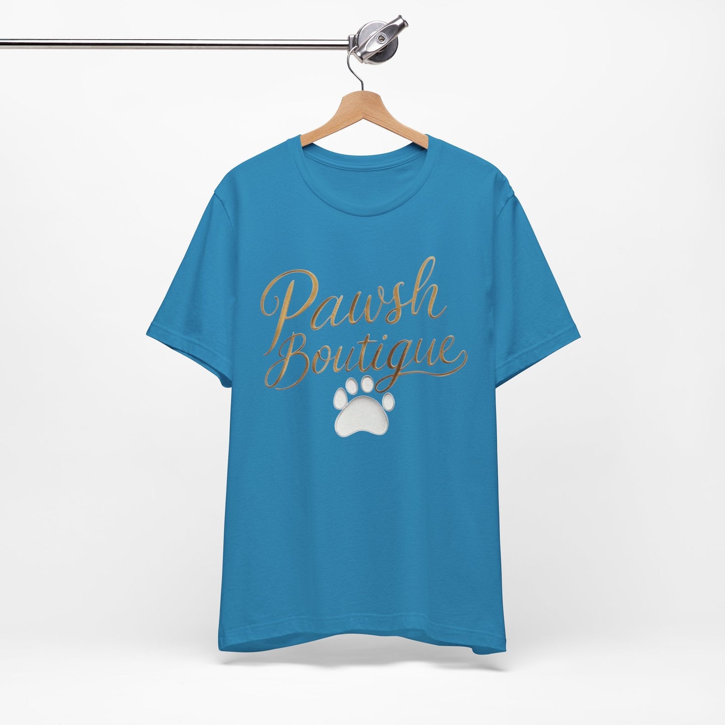 Pawsh Boutique-Themed Unisex Tee, Dog Lover Shirt Printify