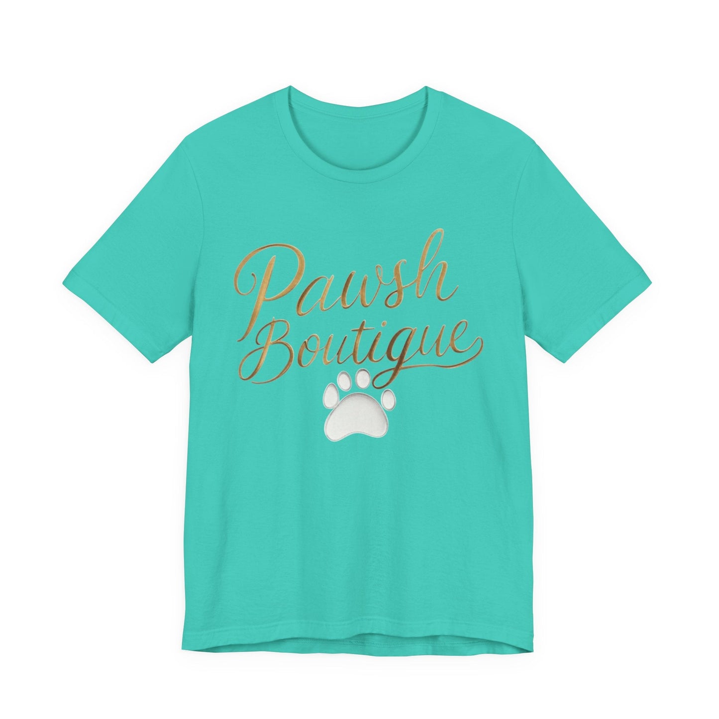 Pawsh Boutique-Themed Unisex Tee, Dog Lover Shirt Printify