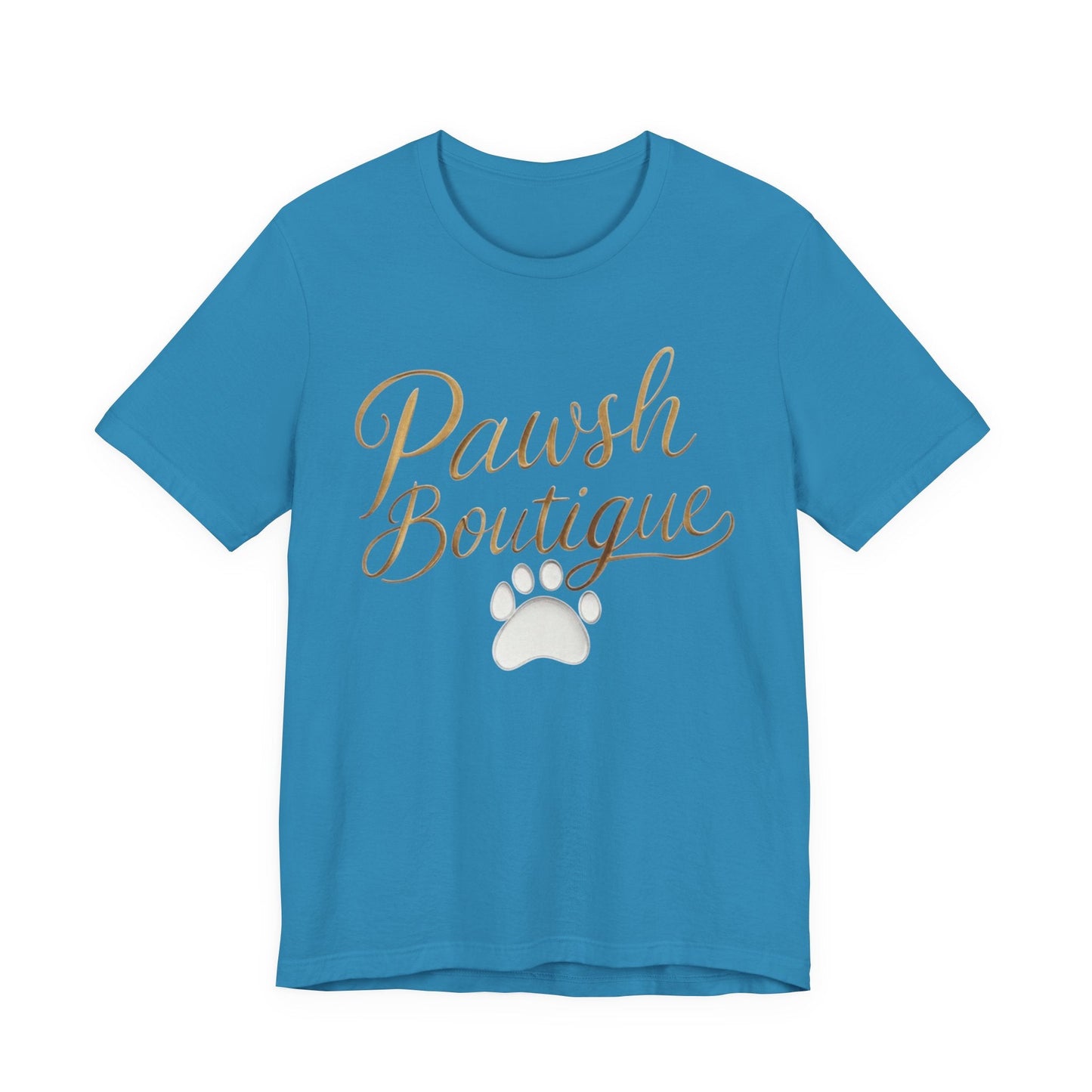 Pawsh Boutique-Themed Unisex Tee, Dog Lover Shirt Printify