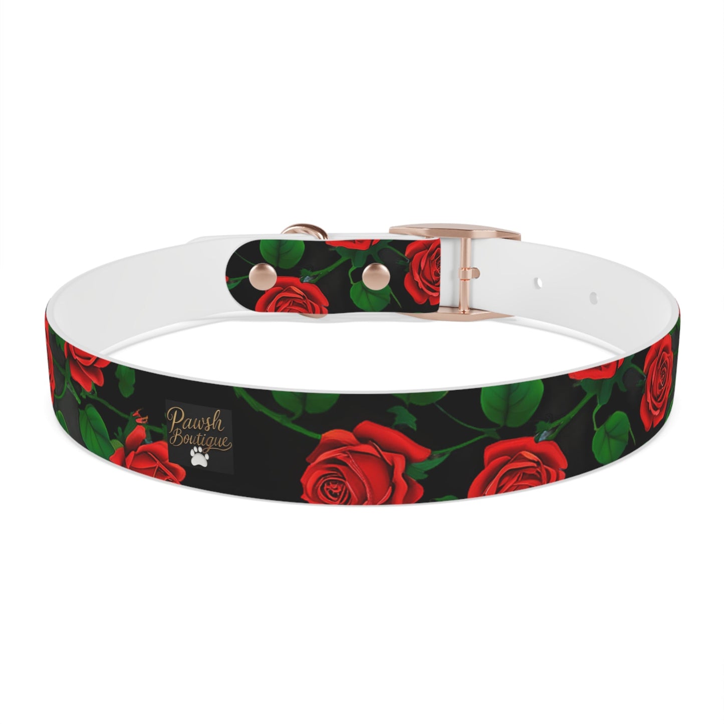 Romantic Floral Dog Collar Printify