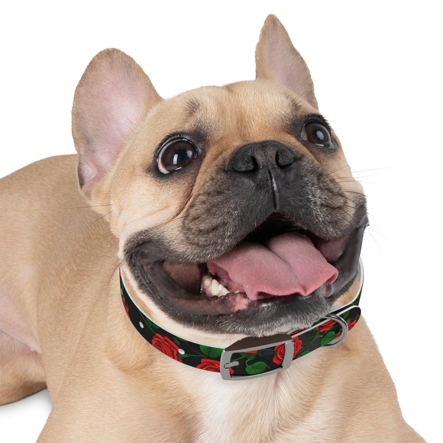 Romantic Floral Dog Collar Printify