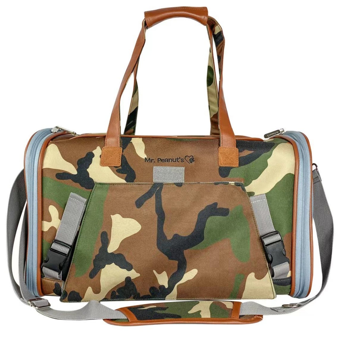 Mr. Peanut's Gold Series Standard Size Airline Compliant Expandable Pet Carrier - Prints Edition Mr. Peanut's Pet Carriers