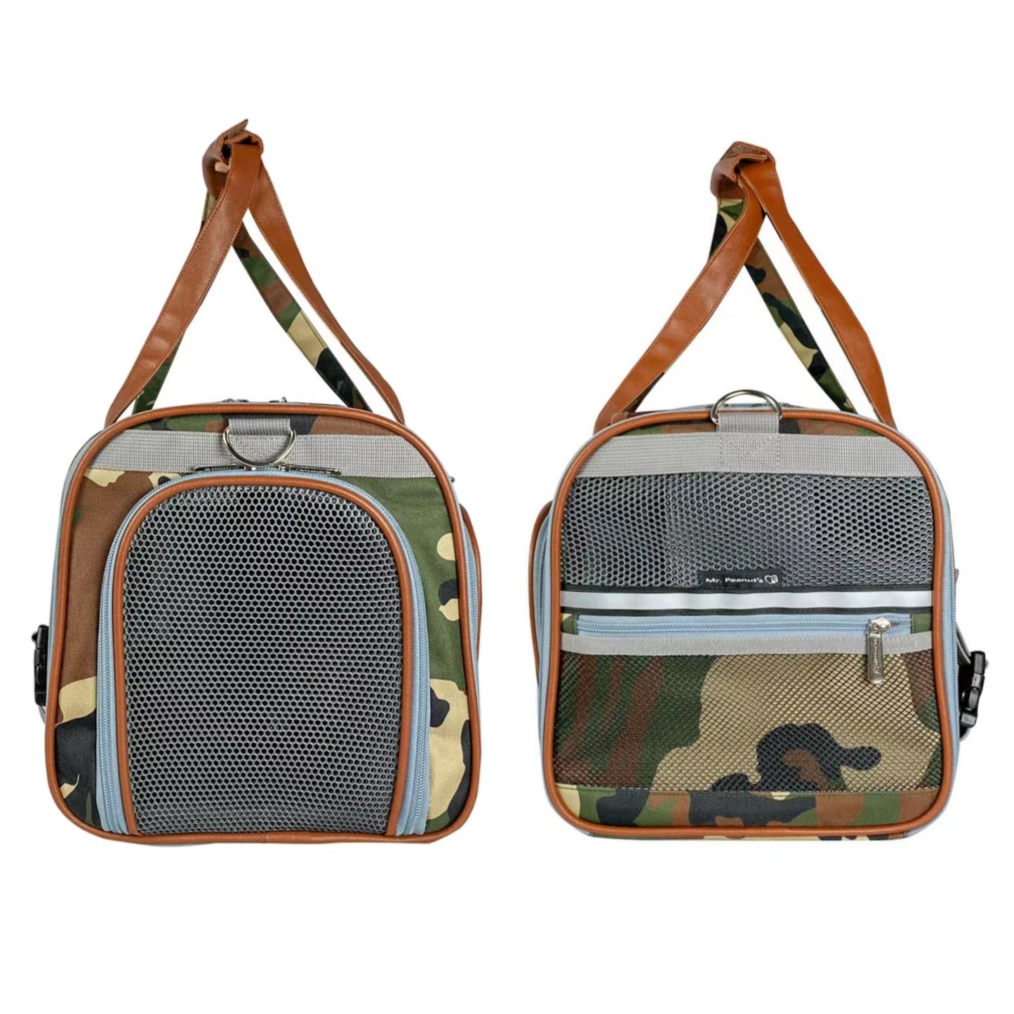 Mr. Peanut's Gold Series Standard Size Airline Compliant Expandable Pet Carrier - Prints Edition Mr. Peanut's Pet Carriers