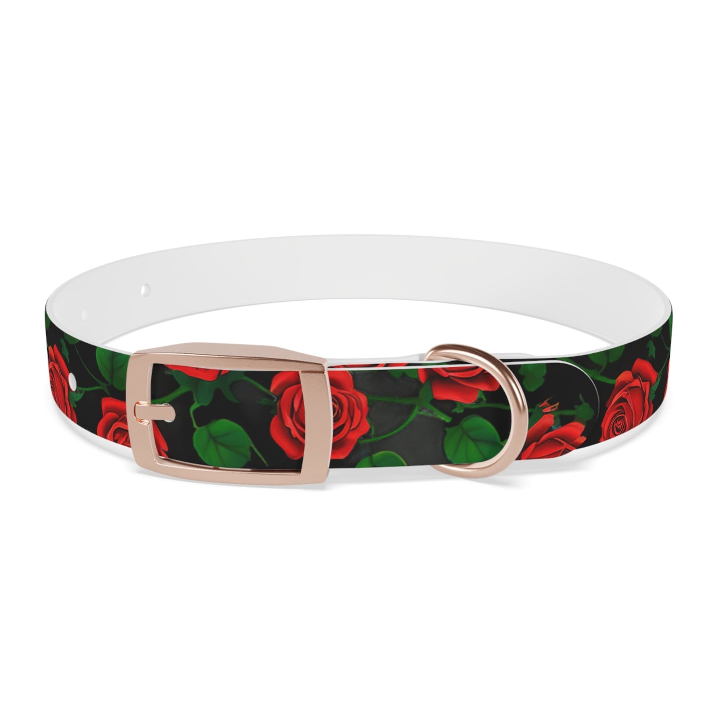 Romantic Floral Dog Collar Printify