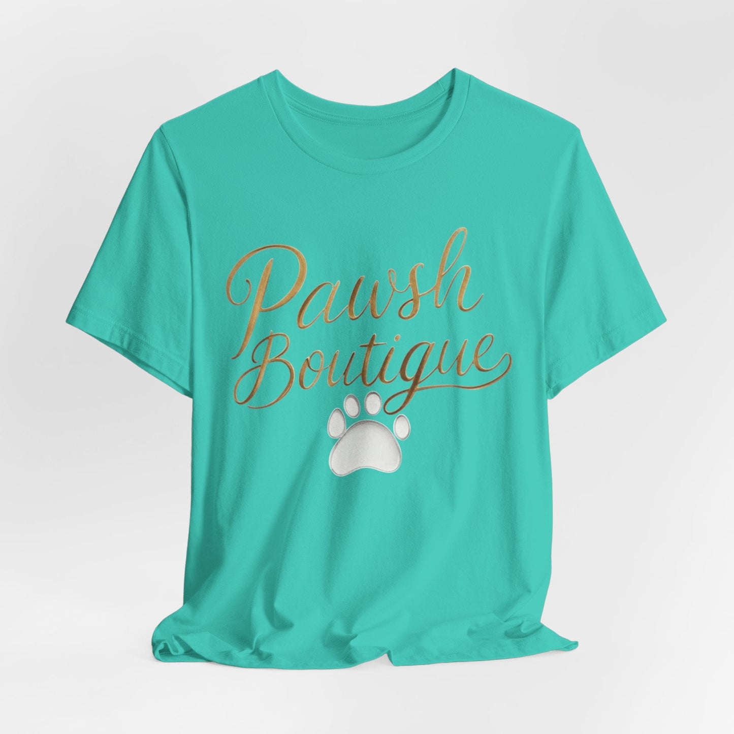 Pawsh Boutique-Themed Unisex Tee, Dog Lover Shirt Printify