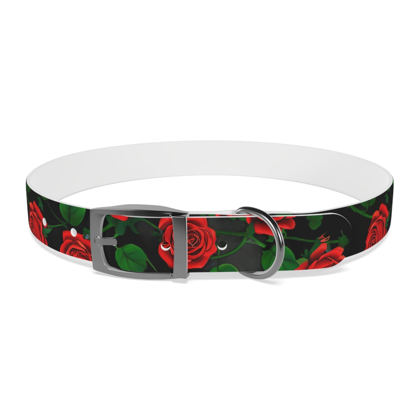 Romantic Floral Dog Collar Printify