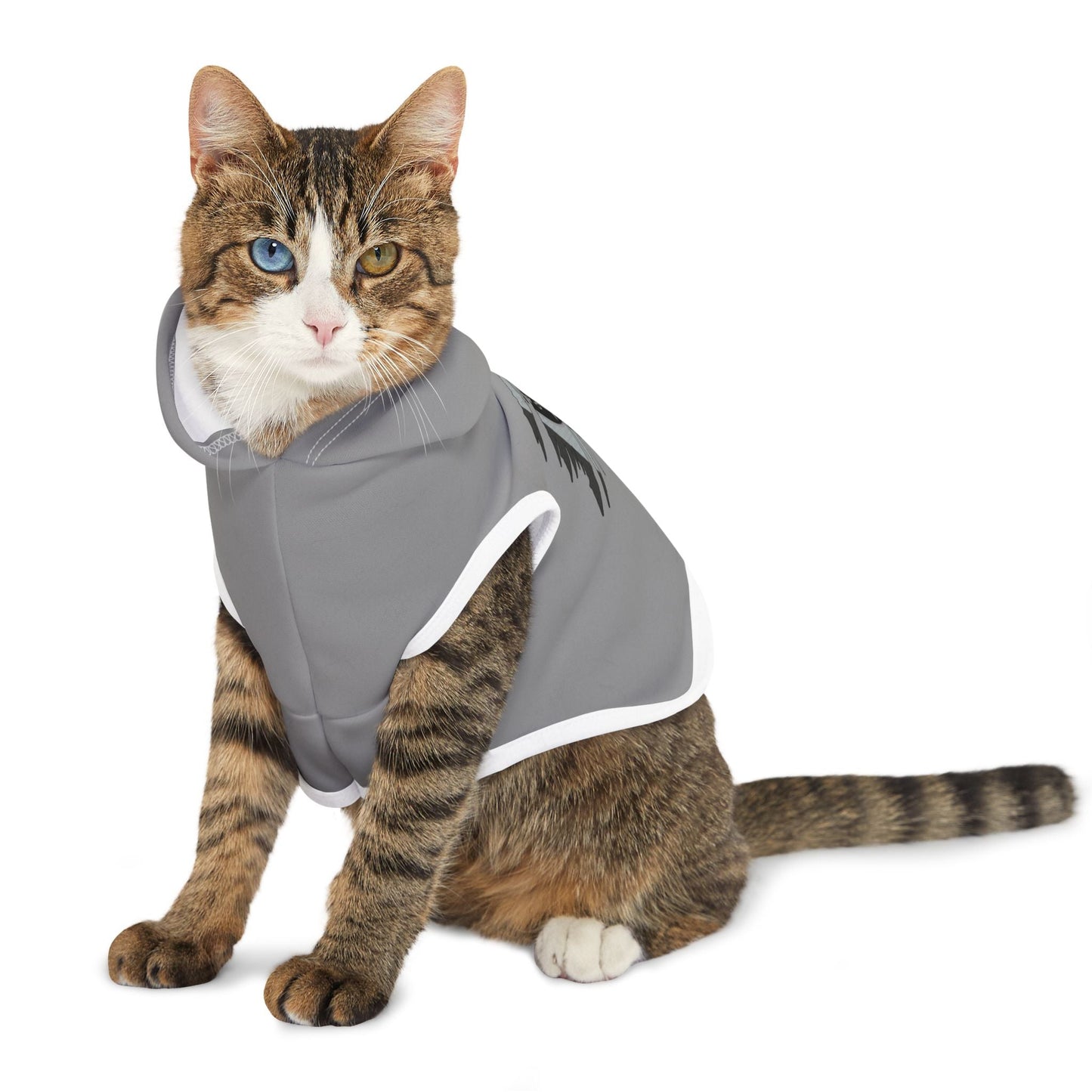 Raiders Pet Hoodie with Raiders Design, Perfect for Dog Lovers, Cozy Canine Apparel, Team Spirit Wear, Pet Fashion Statement Printify