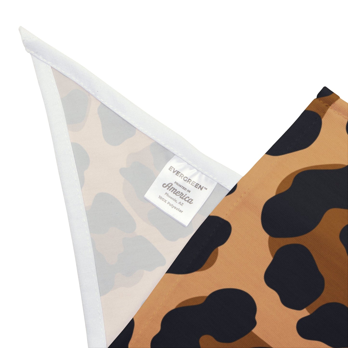 Stylish Cheetah Pawsh Print Pet Bandana Printify