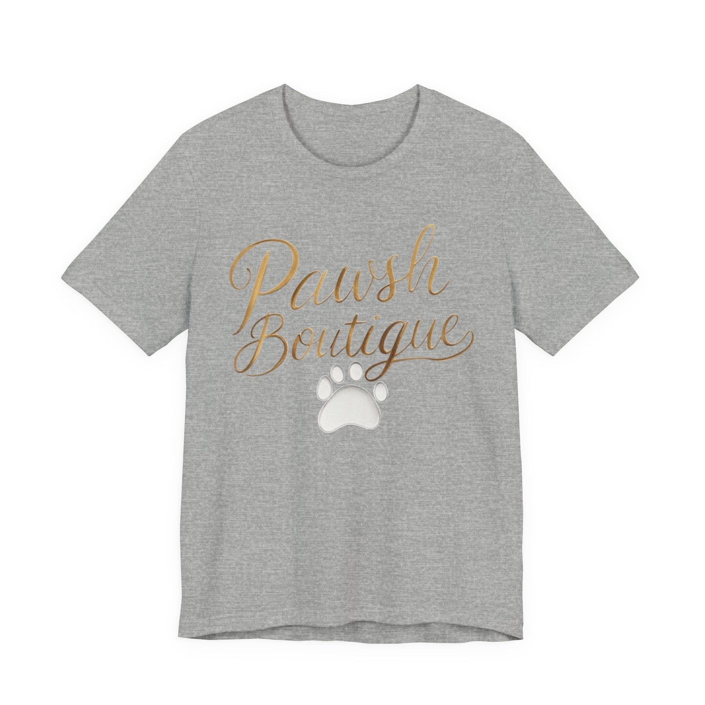 Pawsh Boutique-Themed Unisex Tee, Dog Lover Shirt Printify