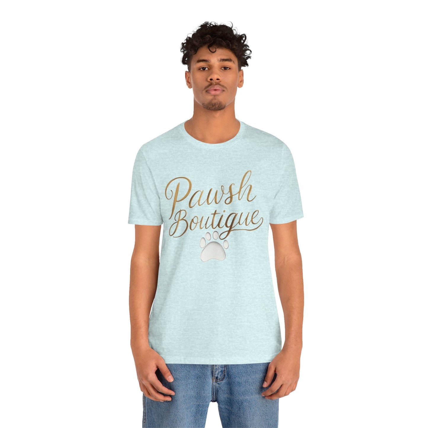 Pawsh Boutique-Themed Unisex Tee, Dog Lover Shirt Printify