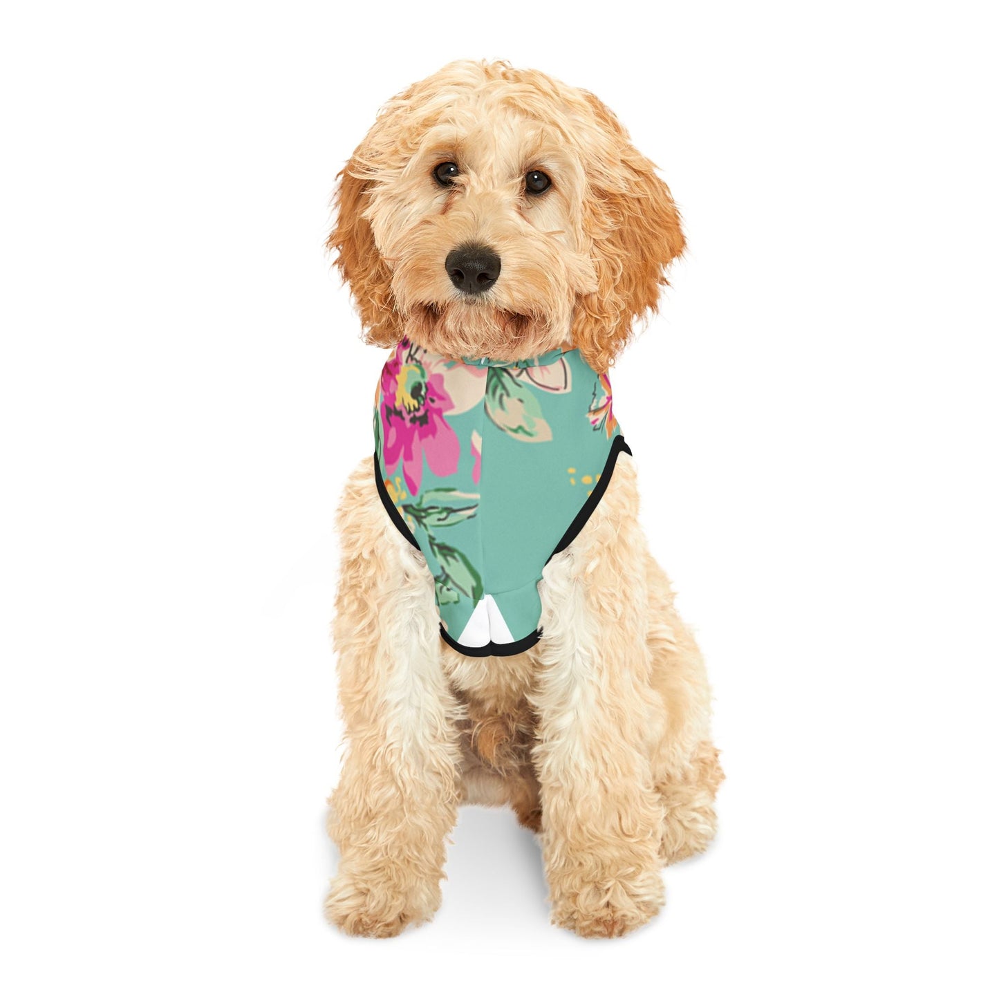Floral Pet Hoodie Printify