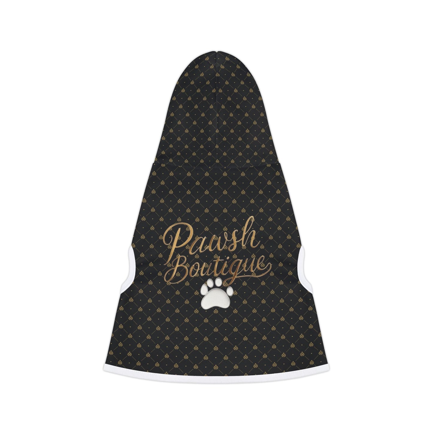 Stylish Pawsh Hoodie for Trendy Dogs Printify
