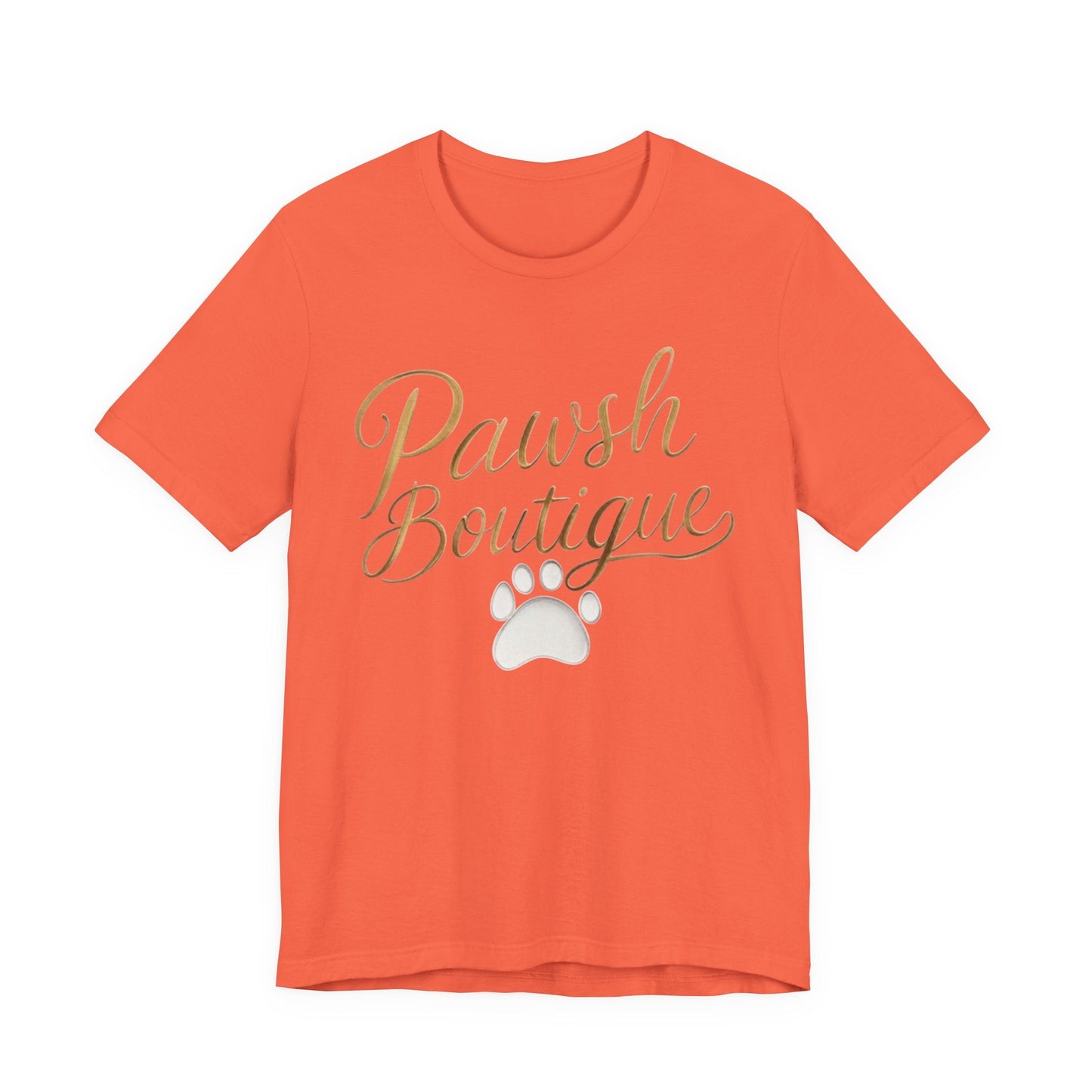 Pawsh Boutique-Themed Unisex Tee, Dog Lover Shirt Printify