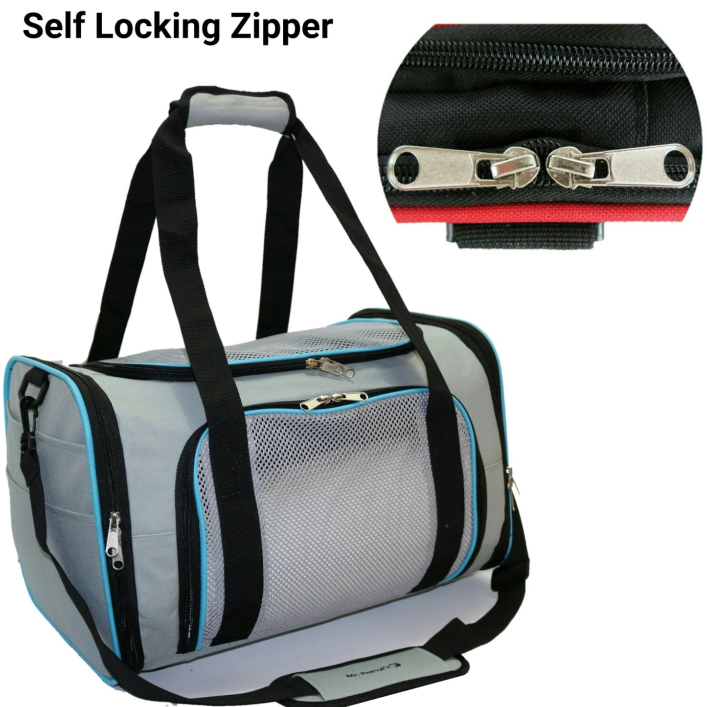 Mr. Peanut's Silver Series Airline Capable Soft Sided Pet Carrier Mr. Peanut's Pet Carriers