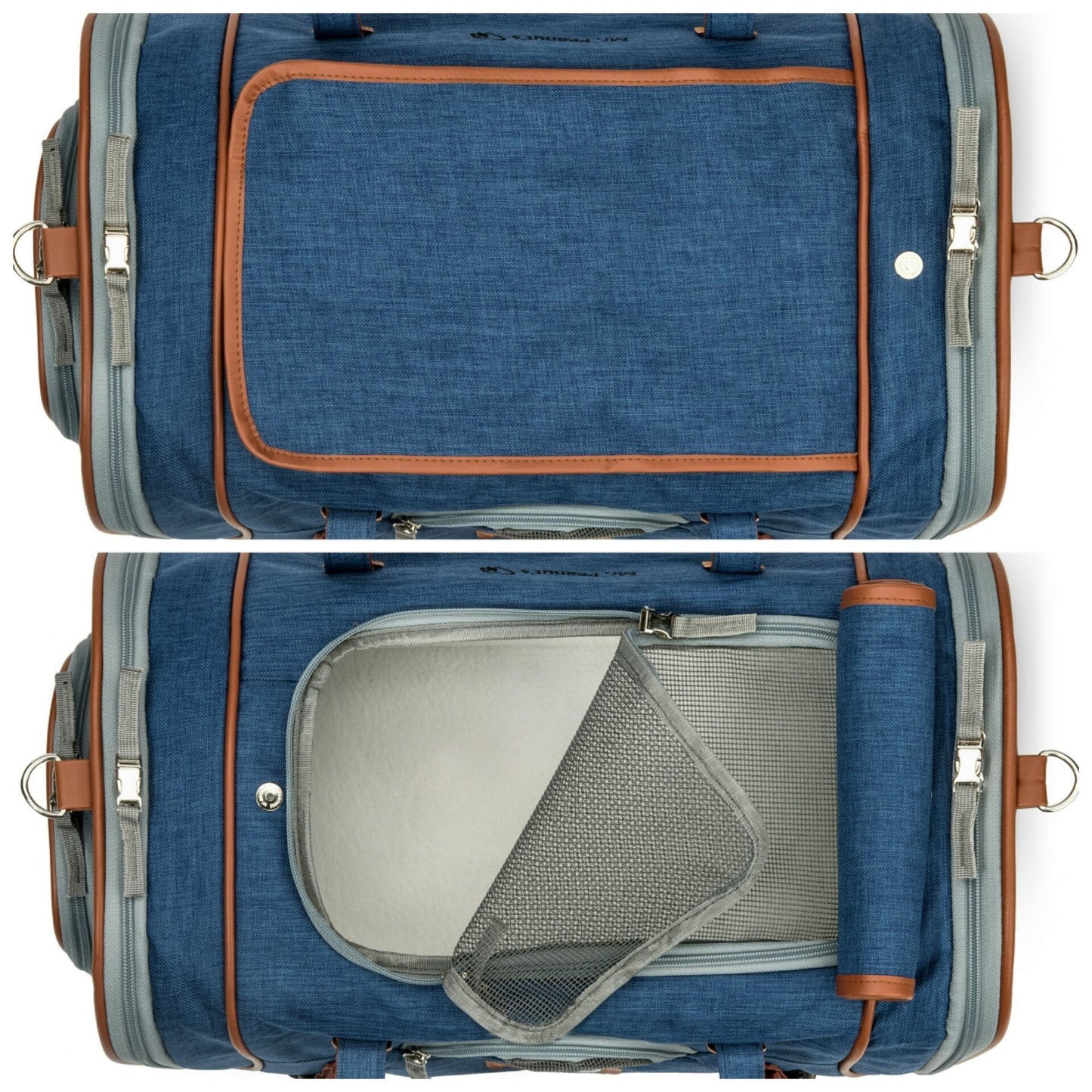 Mr. Peanut's Gold Series Standard Size Airline Compliant Expandable Pet Carrier Mr. Peanut's Pet Carriers