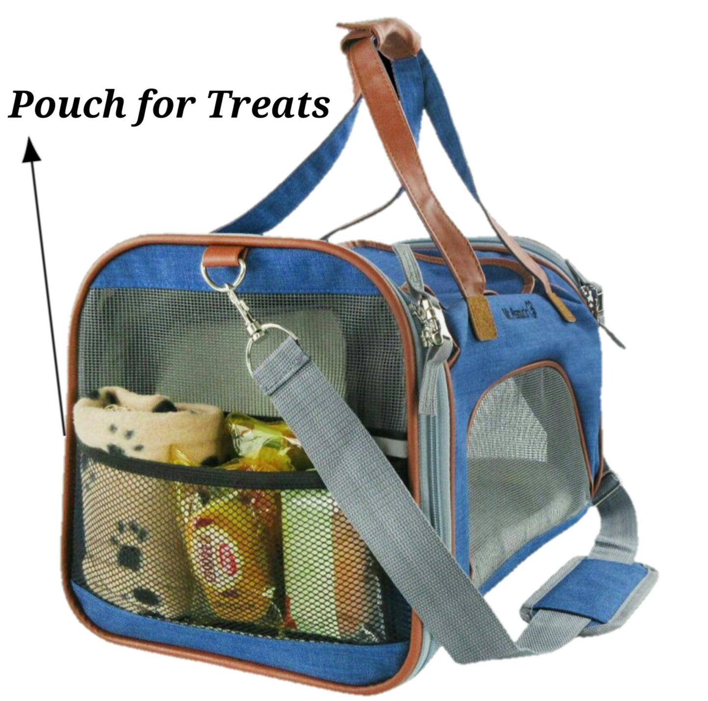 Mr. Peanut's Gold Series Standard Size Airline Compliant Expandable Pet Carrier Mr. Peanut's Pet Carriers