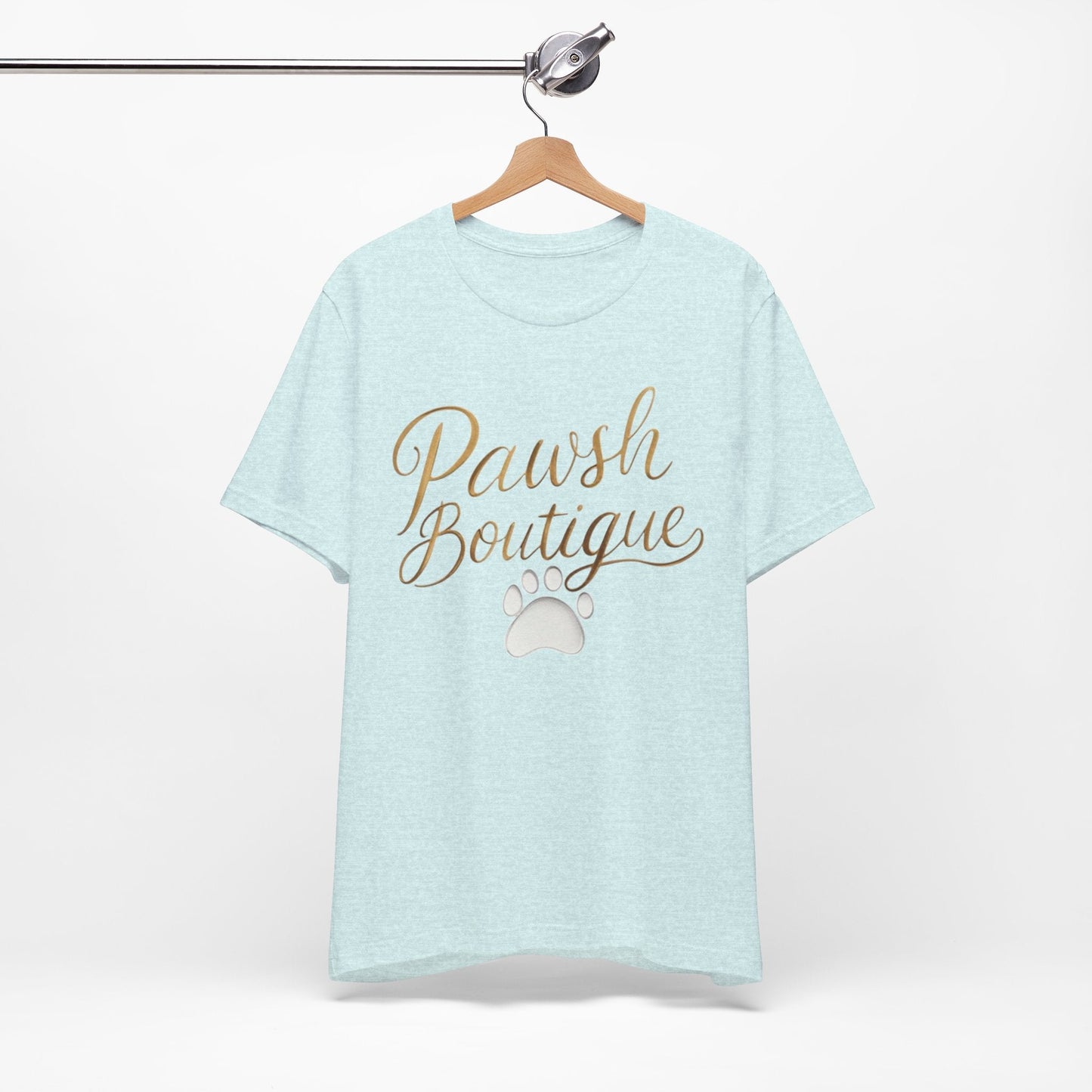 Pawsh Boutique-Themed Unisex Tee, Dog Lover Shirt Printify